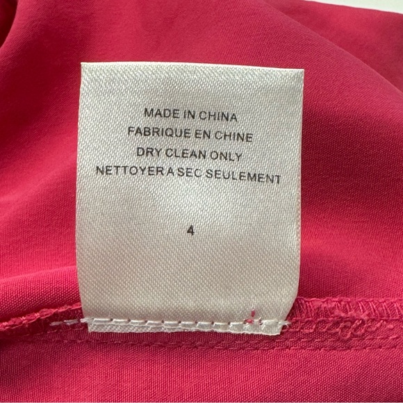 Sachin + Babi Bright Pink & Mustard Yellow Mini Dress Size 4 - Picture 8 of 8